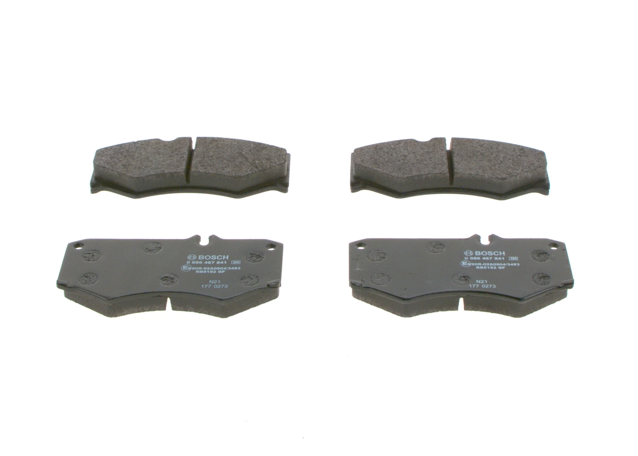 Pastillas freno delanteras Bosch 0986467841 precio, desde 26,86 EUR