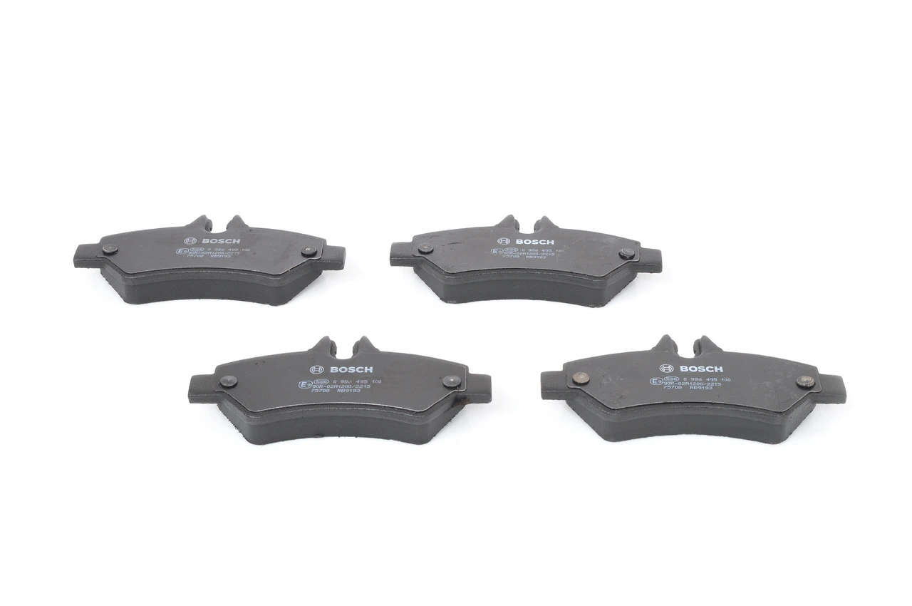 Comprar 0986495100 Bosch Pastillas de freno traseras