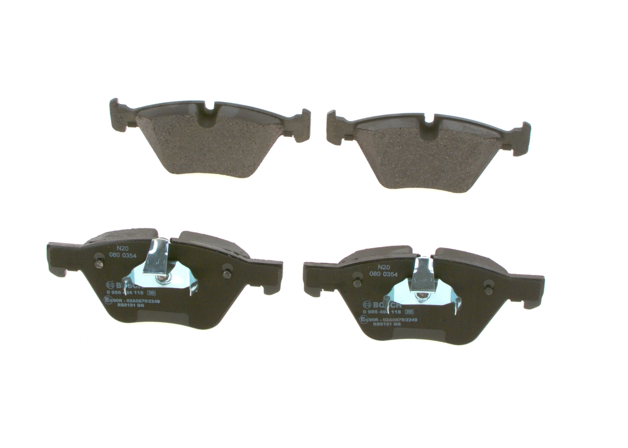 Comprar 0986494118 Bosch Pastillas delanteras de freno