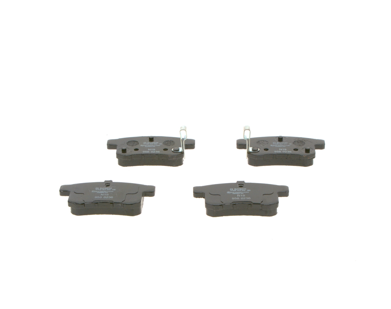 Pastillas de freno traseras 0986494338 Bosch