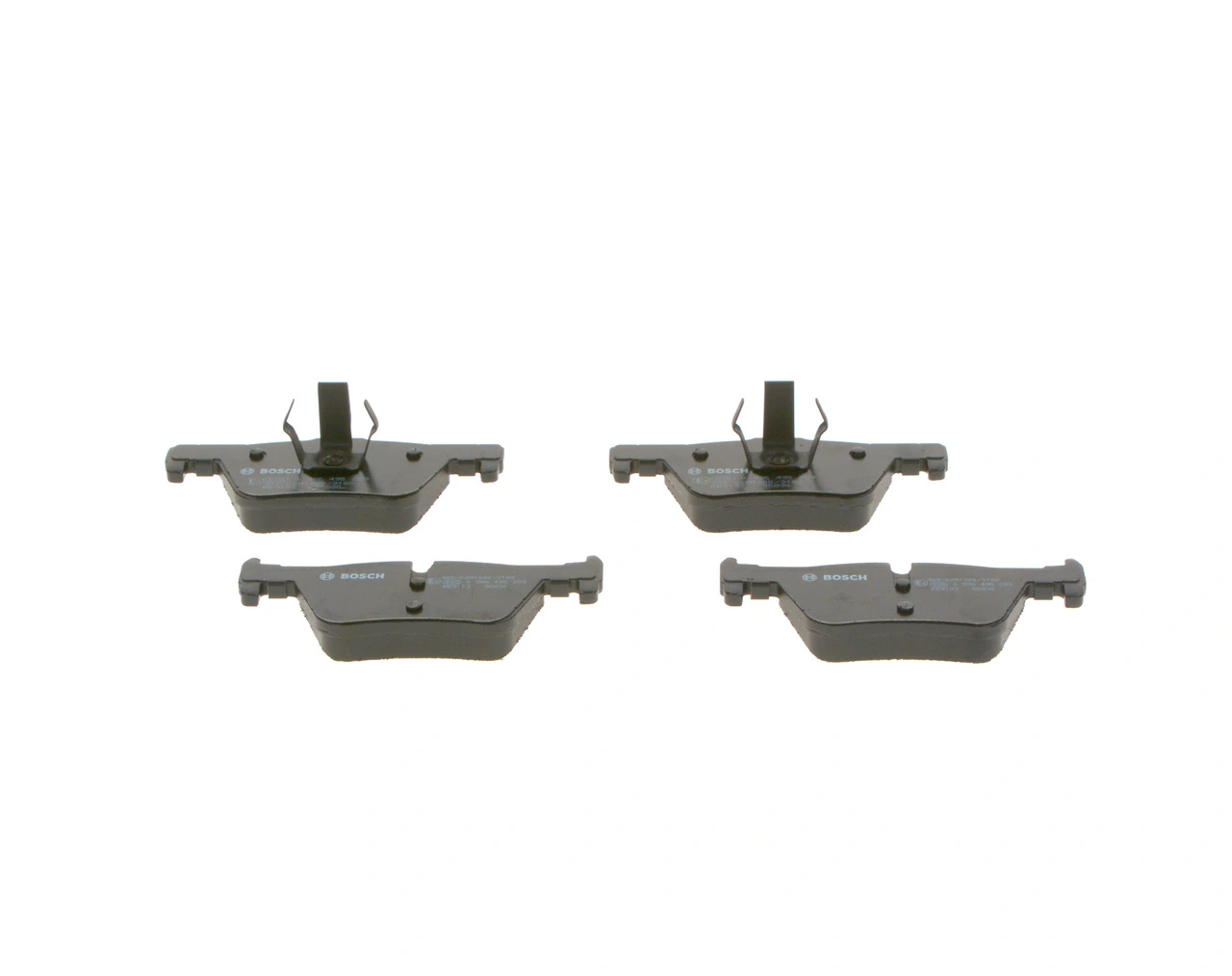 Comprar 0986495289 Bosch Pastillas de freno traseras
