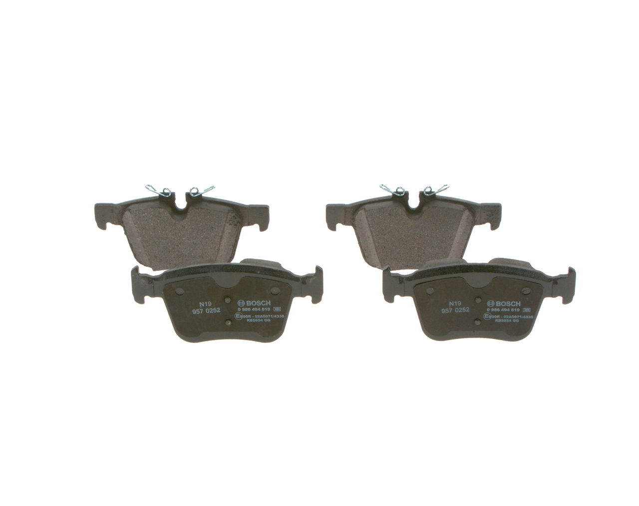 Pastillas traseras de freno Bosch 0986494819 precio, desde 30,80 EUR