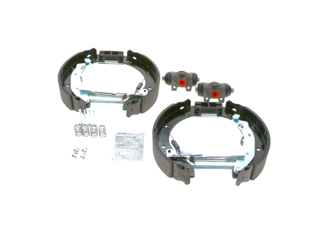 Comprar 0204114556 Bosch Kit de frenos de tambor, con cilindros, completo