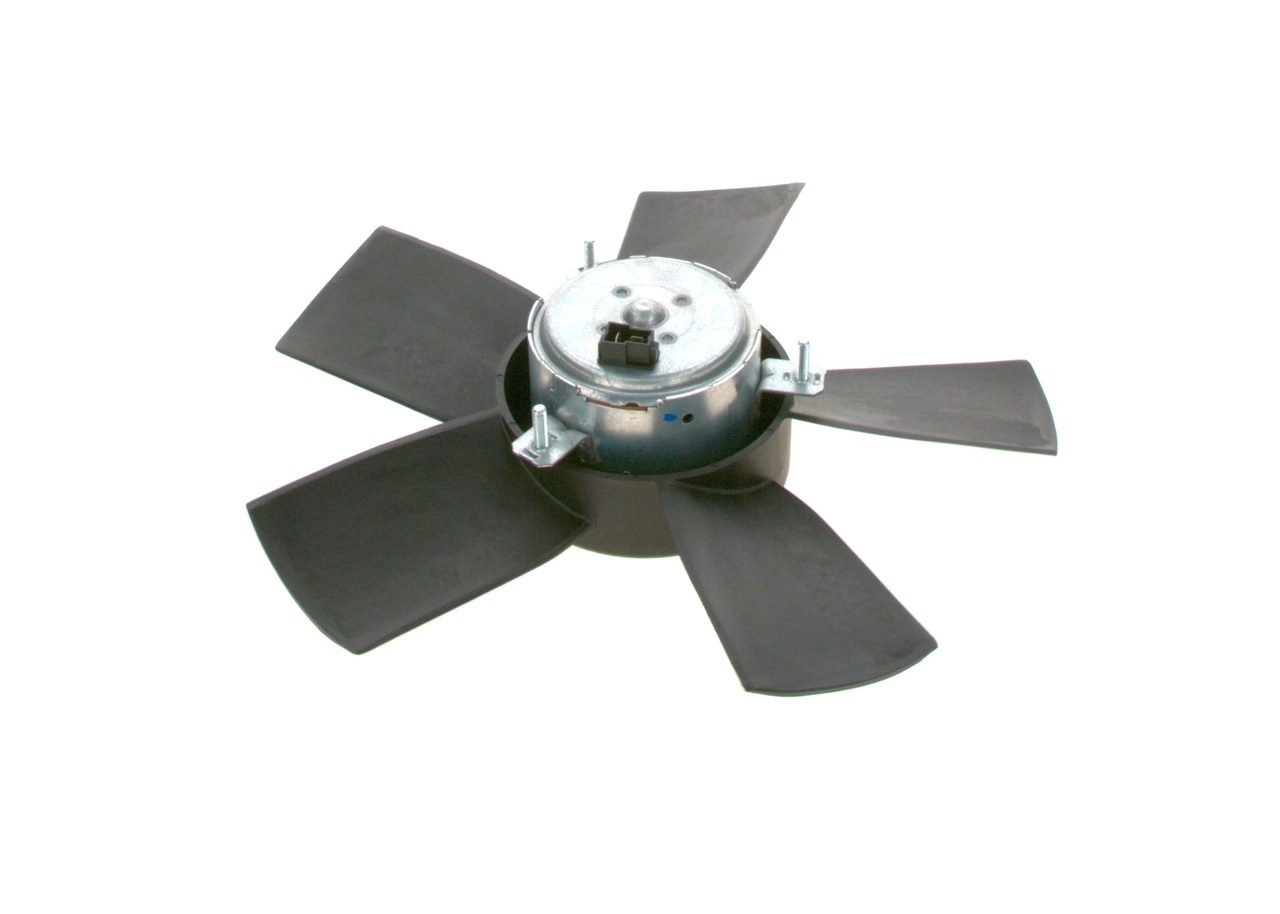Ventilador (rodete +motor) refrigeración del motor con electromotor completo Opel Kadett 35, 36, 45, 46