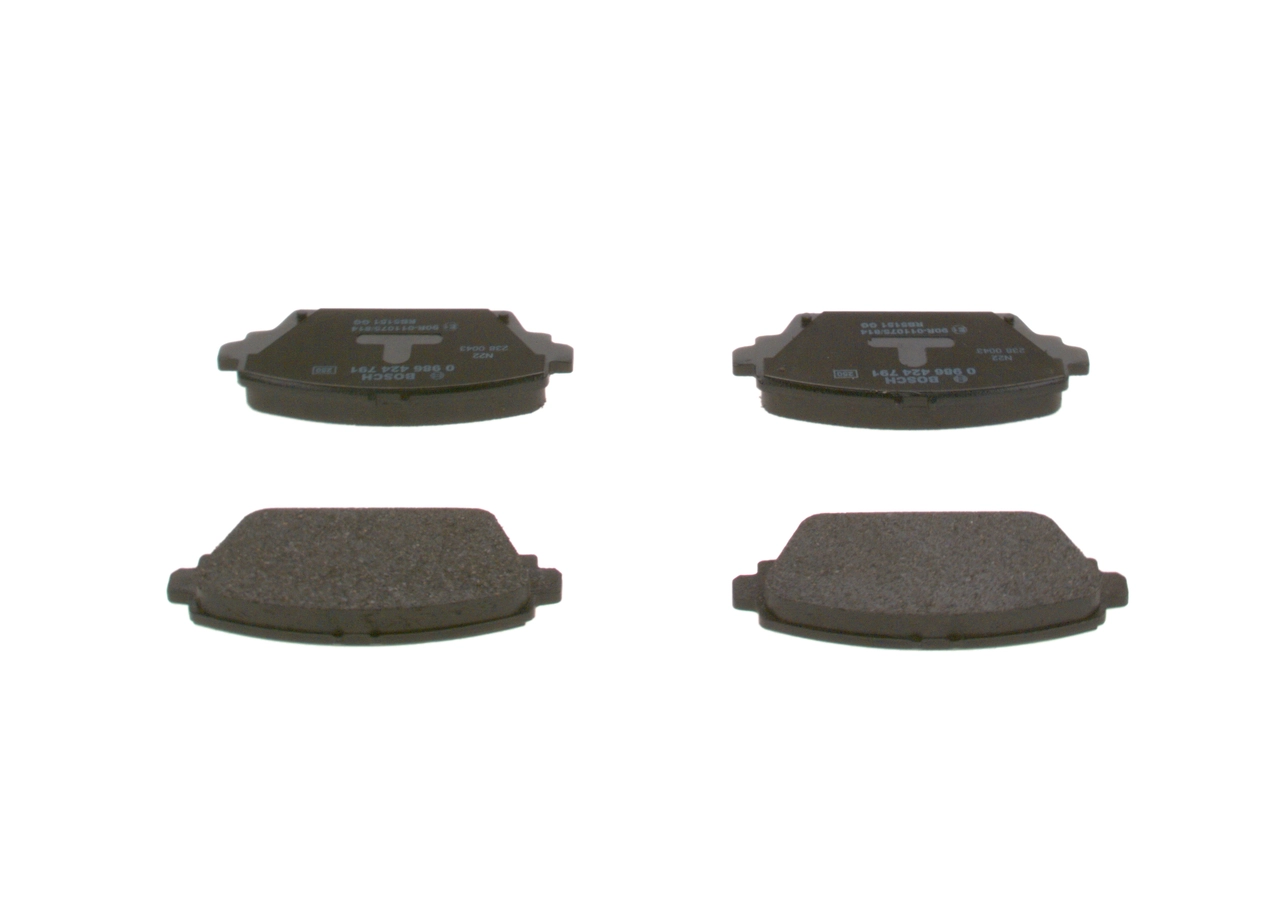 Pastillas freno delanteras Bosch 0986424791 precio, desde 27,74 EUR