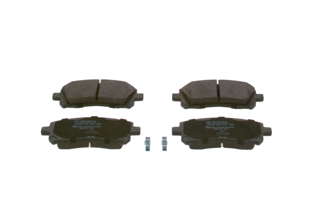 Comprar 0986424700 Bosch Pastillas delanteras de freno