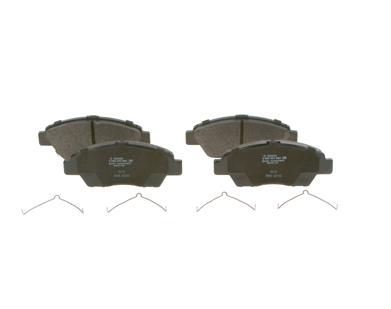 Comprar 0986494562 Bosch Pastillas delanteras de freno