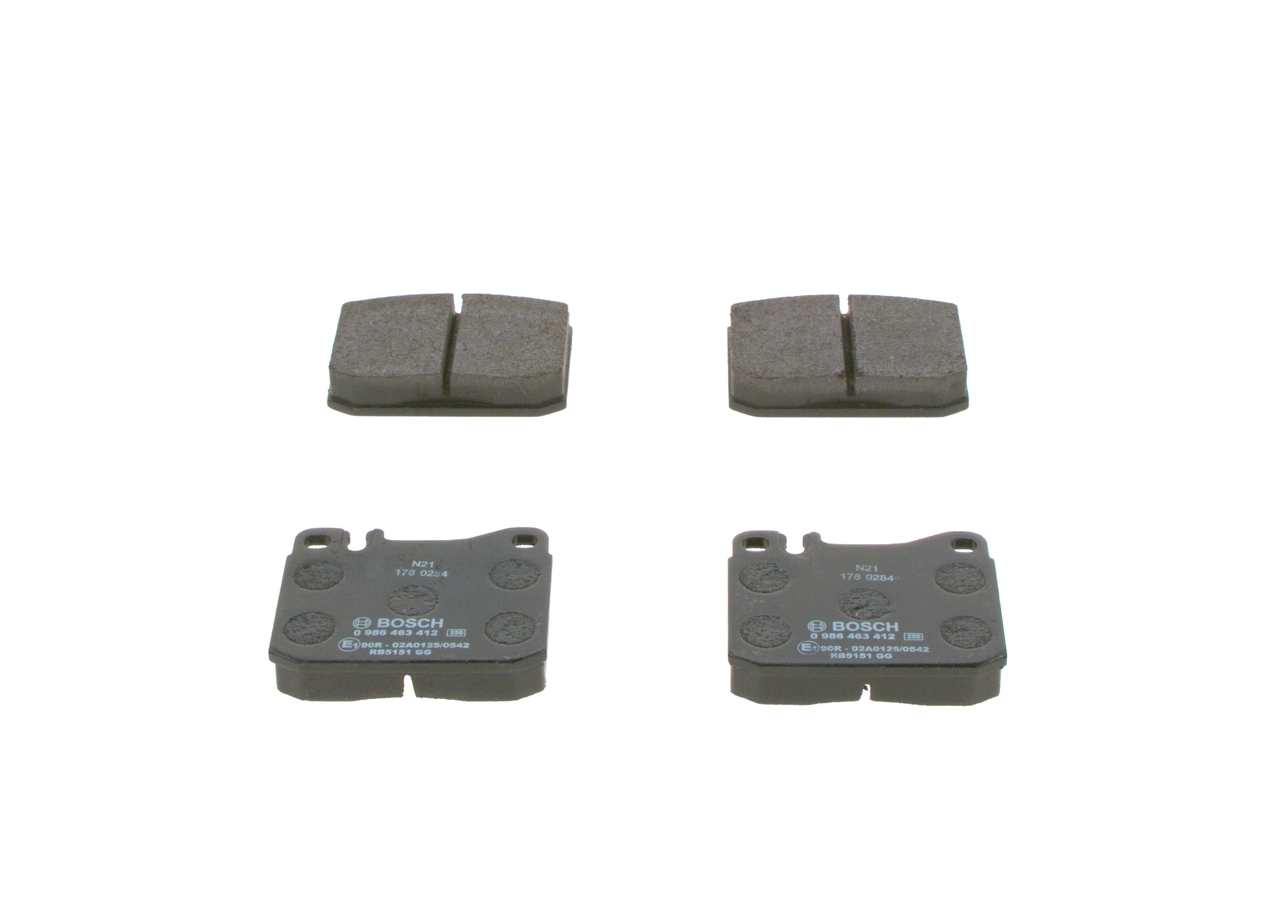 Pastillas freno delanteras Bosch 0986463412 precio, desde 22,77 EUR