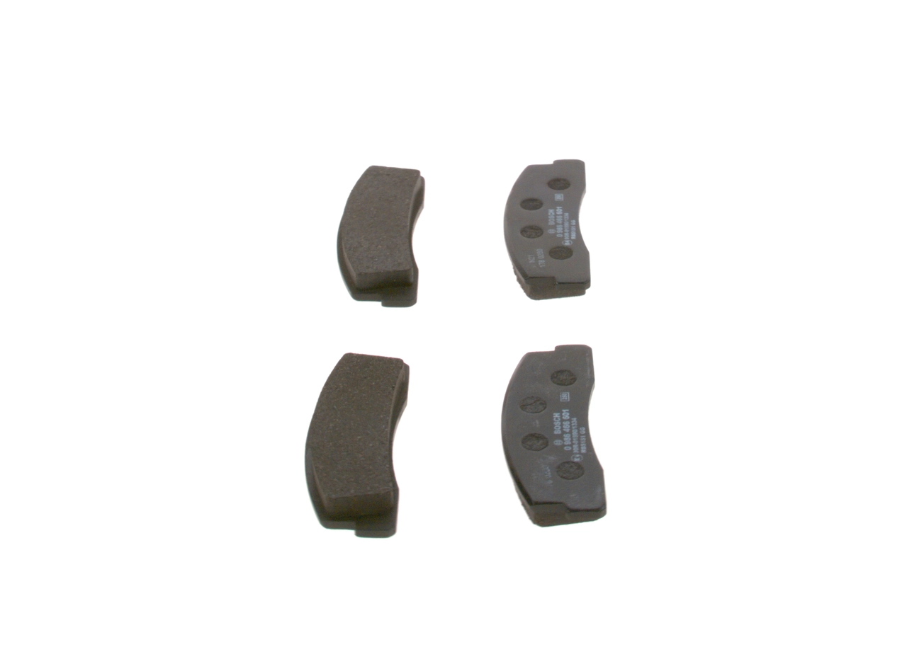 0986466601 Bosch Pastillas delanteras