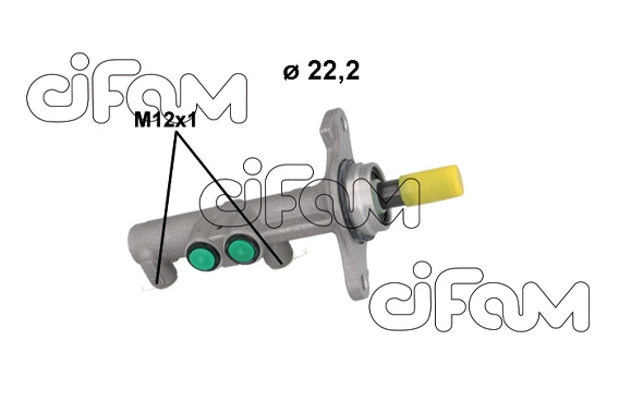 Cilindro principal de freno Trafic III plataforma a bordo (2014-2026) original desde 65,64 €