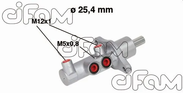 Cilindro principal de freno Ford Focus II (DB, FCH, DH)