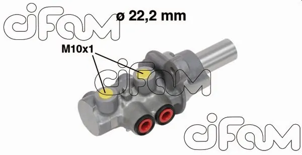 Cilindro principal de frenos Fiat Qubo  (2008-2026)