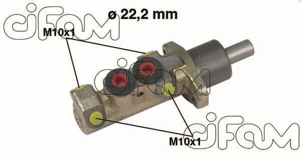 Cilindro principal de freno para Peugeot Expert  (222)