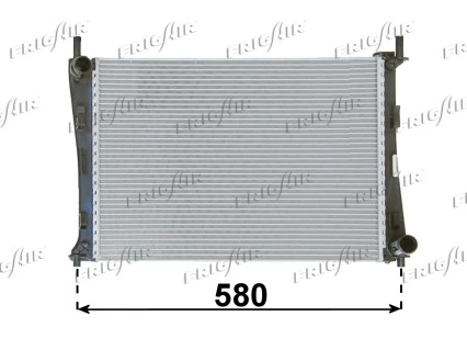 Radiador de agua Ford Fiesta V (JH, JD)