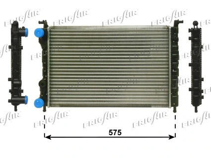 Radiador para Fiat Palio 178DX