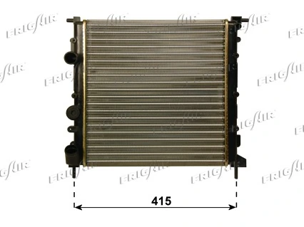 Radiador del motor Renault Clio II furgoneta comprar en España