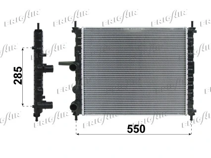 Radiador para Fiat Brava 182