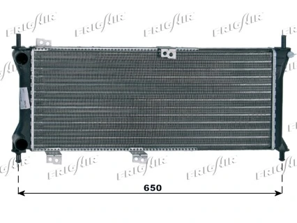 Radiador de agua Fiat Panda I (141A)