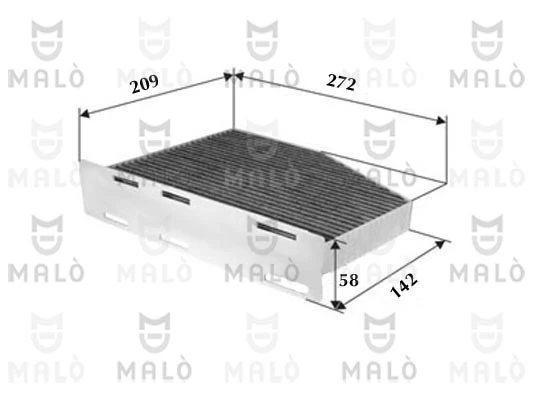 Filtro de polen para Audi Q3  (8UB, 8UG)