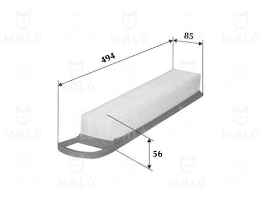 Filtro de aire de motor Peugeot 408  (2010-2026)