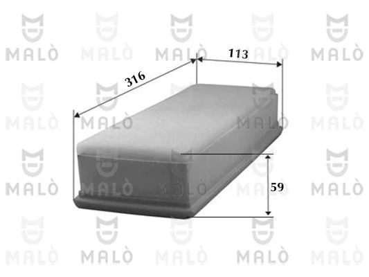 Comprar Filtro de aire Peugeot 308 I 4E, 4H a bajo precio