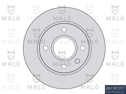 Disco de freno delantero para Ford Escort V (GAL)