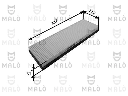 Filtro de habitáculo para Peugeot 306 7B