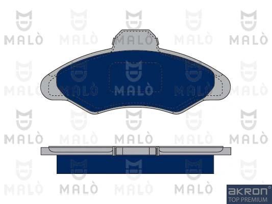 Pastillas de freno delanteras para Ford Escort VII (GAL, AAL, ABL)