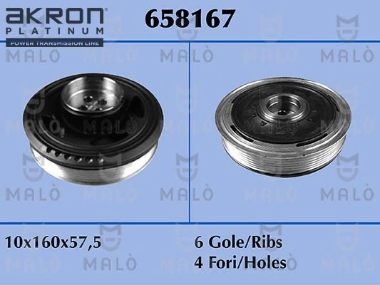 Precio del repuesto Polea dámper COUNTRYMAN  familiar