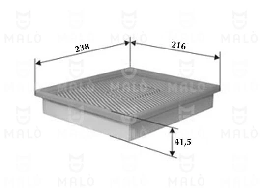 Filtro aire Voyager III monovolumen (1999-2008) original desde 9,70 €