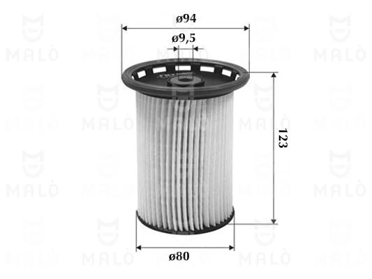 Filtro de combustible Volkswagen Touareg II (7P5, 7P6)