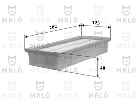 Comprar Filtro de aire Fiat Punto II 188AX a bajo precio