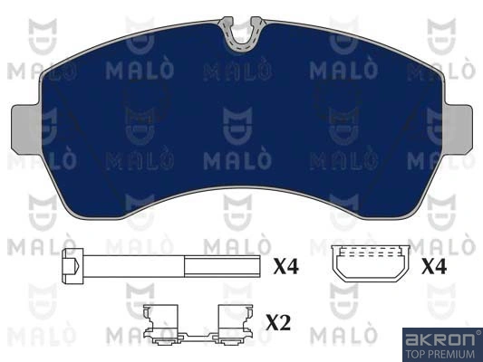 Pastillas de freno delanteras Sprinter  camión plataforma/chasis (2018-2026) original desde 45,43 €