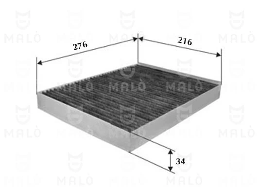 Filtro de polen para Volkswagen Transporter  (7HA, 7HH, 7EA, 7EH)