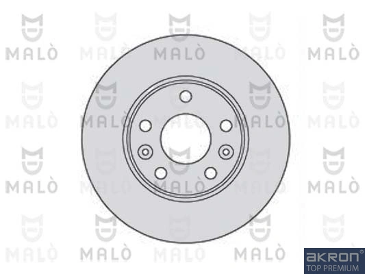 Disco de freno Renault Megane III (DZ0, DZ1)