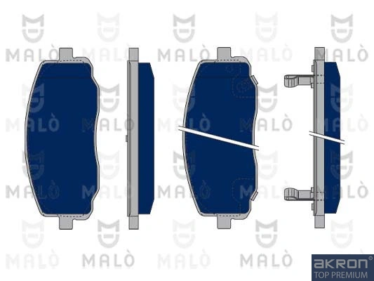 Pastillas de freno delanteras para Hyundai I10  (PA)