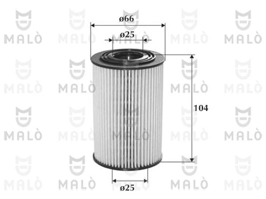 Filtro de aceite motor para Alfa Romeo Giulia  (952)