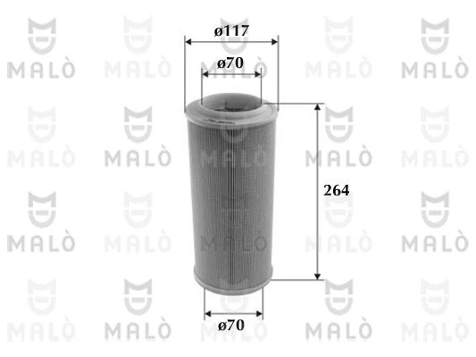 Filtro aire para Audi A2  (8Z0)