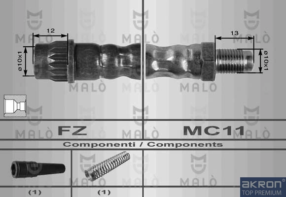 Comprar Tubo flexible de frenos delantero Clio LU