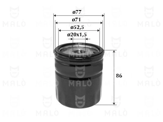 Filtro aceite Renault Trucks TRUCK PREMIUM  (1996-2006)