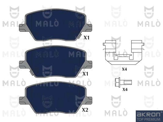 Pastillas freno delanteras Fiat Tipo  desde 34,81 €