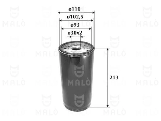 Filtro de aceite para Iveco Stralis 