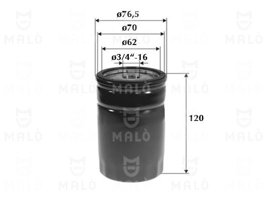 Precio del repuesto Filtro de aceite motor Voyager I monovolumen