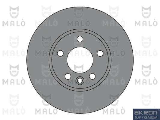 Disco de freno delantero para Volkswagen Touareg I (7LA, 7L6, 7L7)