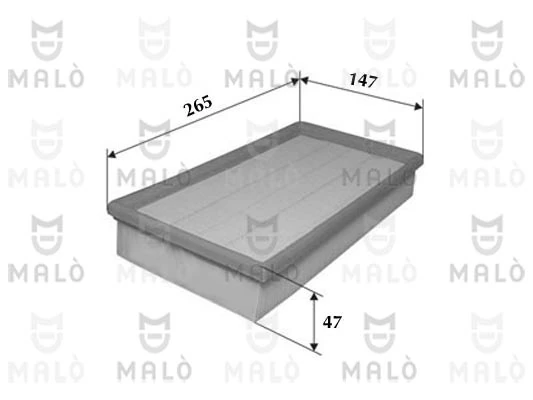 Filtro de aire para Ford Connect TC7