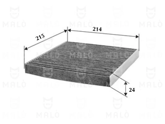 Filtro de habitáculo para Smart FORTWO 451