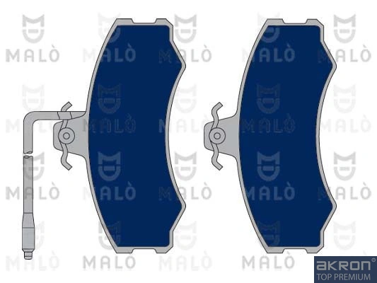 Pastillas de freno delanteras para Fiat Ducato I (290)