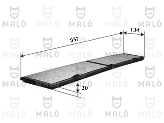 Filtro de polen 3  sedán (2004-2013) original desde 17,37 €