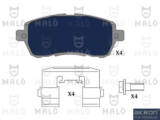 Pastillas de freno delanteras Ka  hatchback (2016-2026) original desde 42,95 €