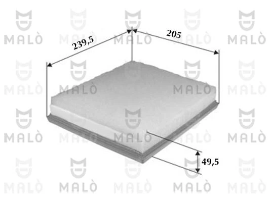 Filtro aire para Opel CROSSLAND  (P17)